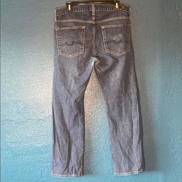 7 For All Mankind Standard Straight Leg Jeans - Picture 8 of 8